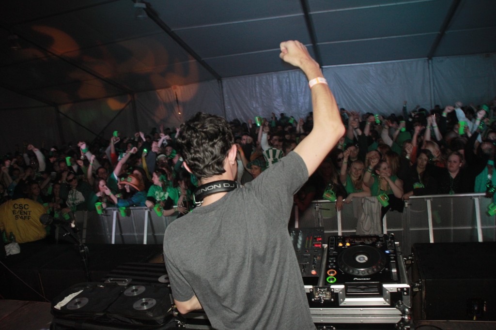 DJ Maskell at Shamrockfest 2011 at RFK Stadium